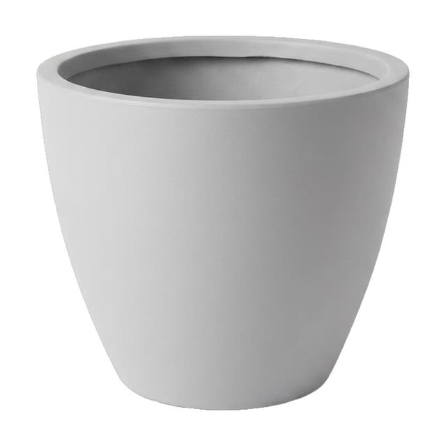 Light Fiber Cement Pot with Bell Shape