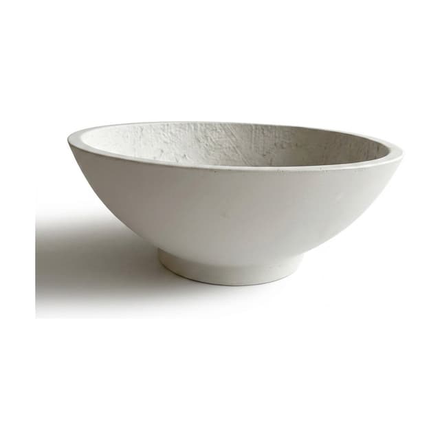 Light Fiber Cement Pot with China Bowl Shape