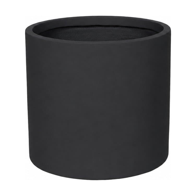 Light Fiber Cement Pot with Cylinder Shape