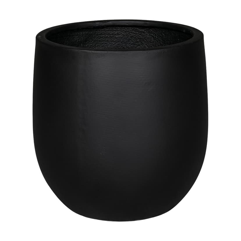 Light Fiber Cement Pot with Drop Shape