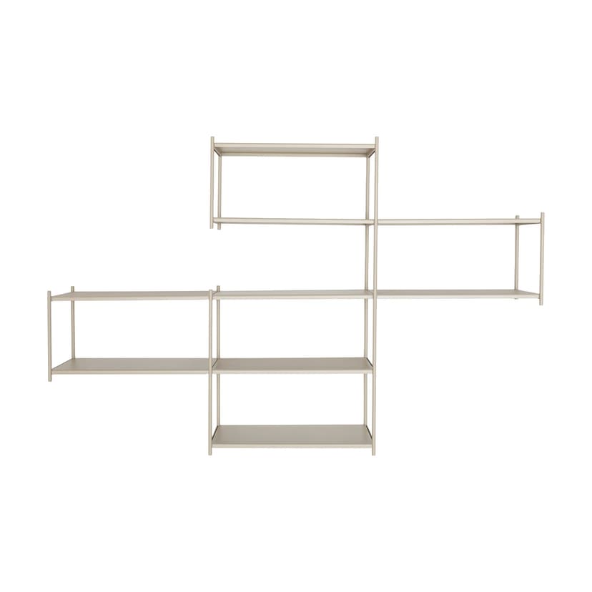 Set de 5 Estantes de Pared X Shelf